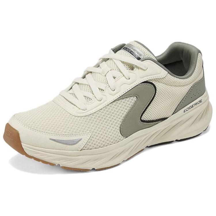 Skechers Спортивные мужские повседневные туфли с низким верхом цвета слоновой кости, удобные, износостойкие 232838-OFWT