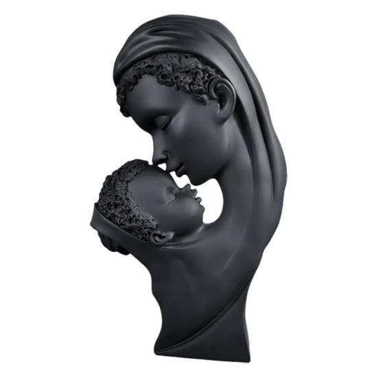 Yousheng Мать Ребенок Поцелуй Статуэтка Смолы Абстрактное Искусство Скульптура Домашний Декор Настольная Семейная Любовь Фигурка Подарок Маме От Сына Дочери