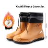 Men's Waterproof Rain Boots Anti-Slip Wear-Resistant Kitchen Oes Fiing Car Wa Very Labor Protection Warm Water Shoes