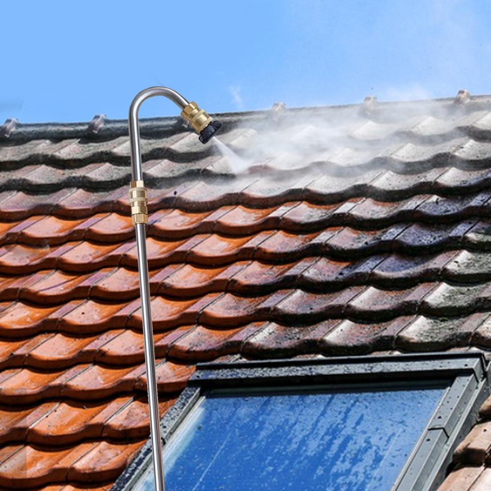 10Pcs Pressure Washer Extension Wand Set Pressure Washer Lance Extension Spray Gun Wand Lance with 6 Adjustable Nozzles 4000PSI