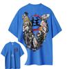 Demon Slayer Hotblooded Animation Shortsleeved Mens and Womens Same Comfortable Shortsleeved Couples Clothing Casual Top
