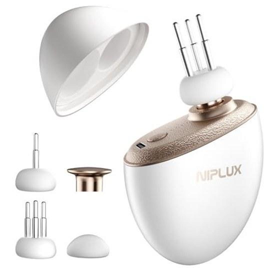 Kyushu University Doctor Supervised Face Point Fascia Release Gun NIPLUX BEGUN Facial Device Lift Up Pinpoint Birthday Gift WHITE