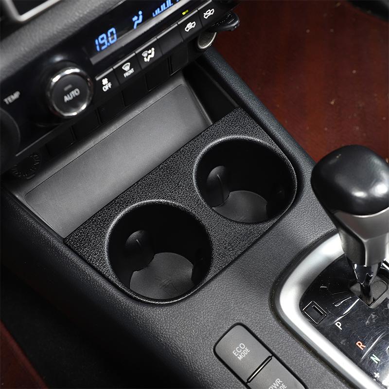 Для Toyota Hilux 2015-подстаканник для воды, ящик для хранения, чашка на центральной консоли, водонепроницаемые нескользящие подставки для автомобиля
