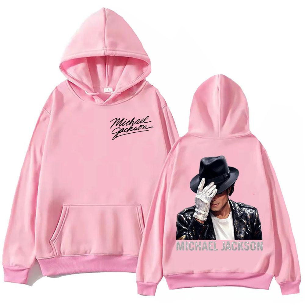 Limited Michajackson Classics Hoodie Men Women Fashion Punk Rock Pullovers High Quality Fleece Long Sleeve Hooded Sweatshirts