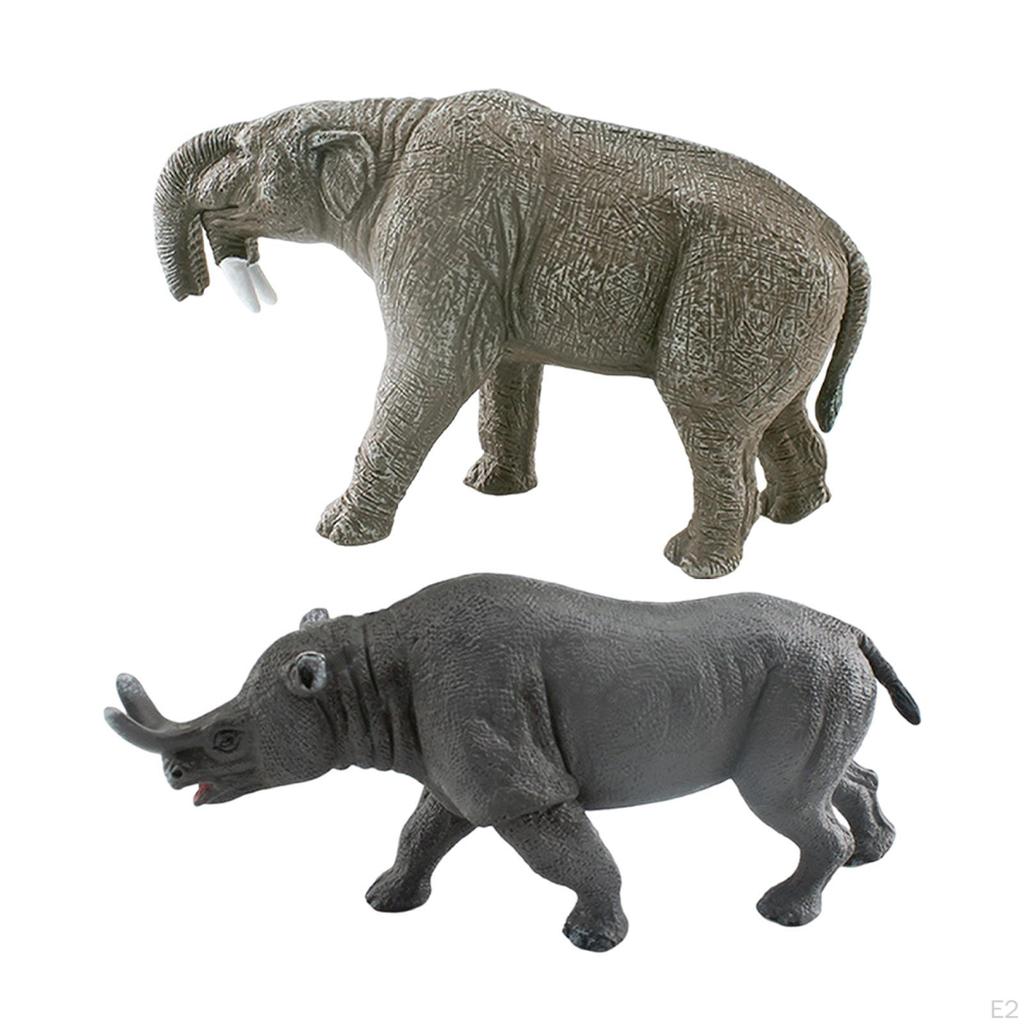 Мини-модель доисторического зверя, фигурки животных для возраста 3+ для мальчиков и девочек, подарки на день рождения для дошкольников, топпер для торта