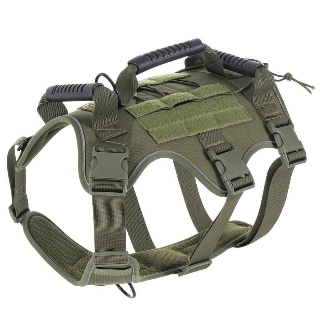 Dog Tactical Chest Strap Breathable Reflective Style Large Lightweight Traction Rope Anti-burst Dog Walking Weapon