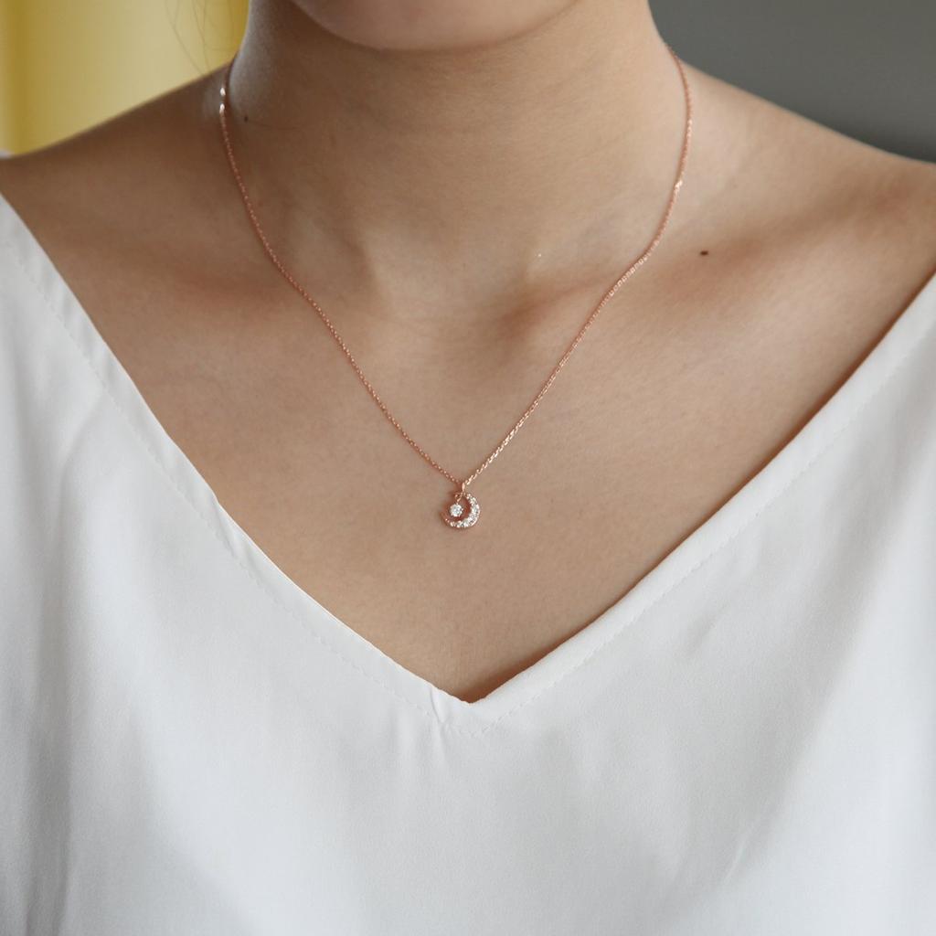 [Канал 4℃] Серебряное ожерелье 151534121004