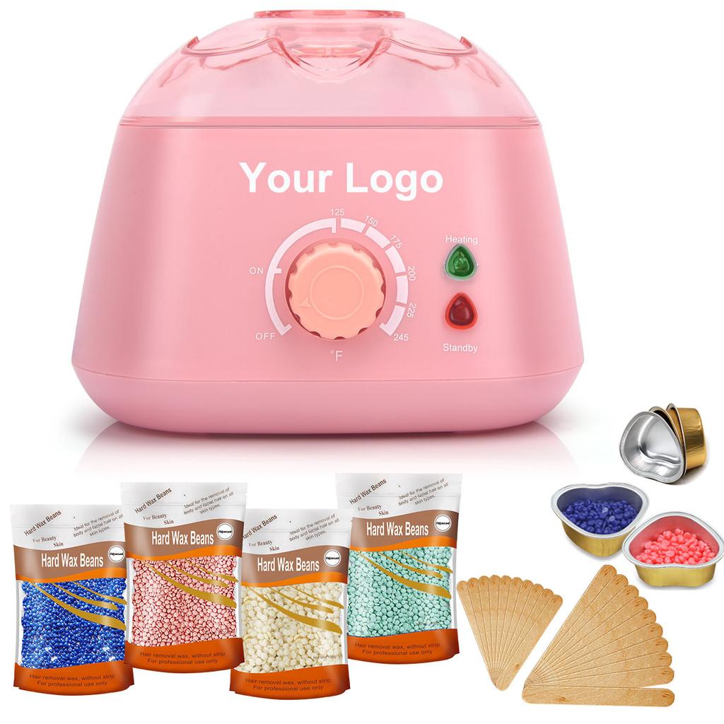 Wax Heater Hair Removal Machine Set Warmer Wax-melt Waxing Kit Wax Beans Bead Heating Machine Paraffin Depilatory Epilator 500CC