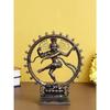 Bronze Finish Lord Shiva Dancing Nataraja Statue Decorative Idol for Home, Office, Yoga Studios, Meditation Spaces