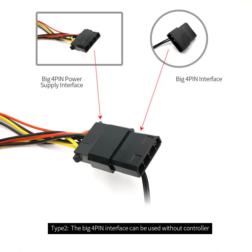 Подставка для видеокарты RGB25 RGB, цветная горизонтальная, 12 В, 4 контакта, со светодиодной подсветкой, держатель карты