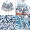Summer Polyester Print Shorts With Tie Waist For Casual Wear