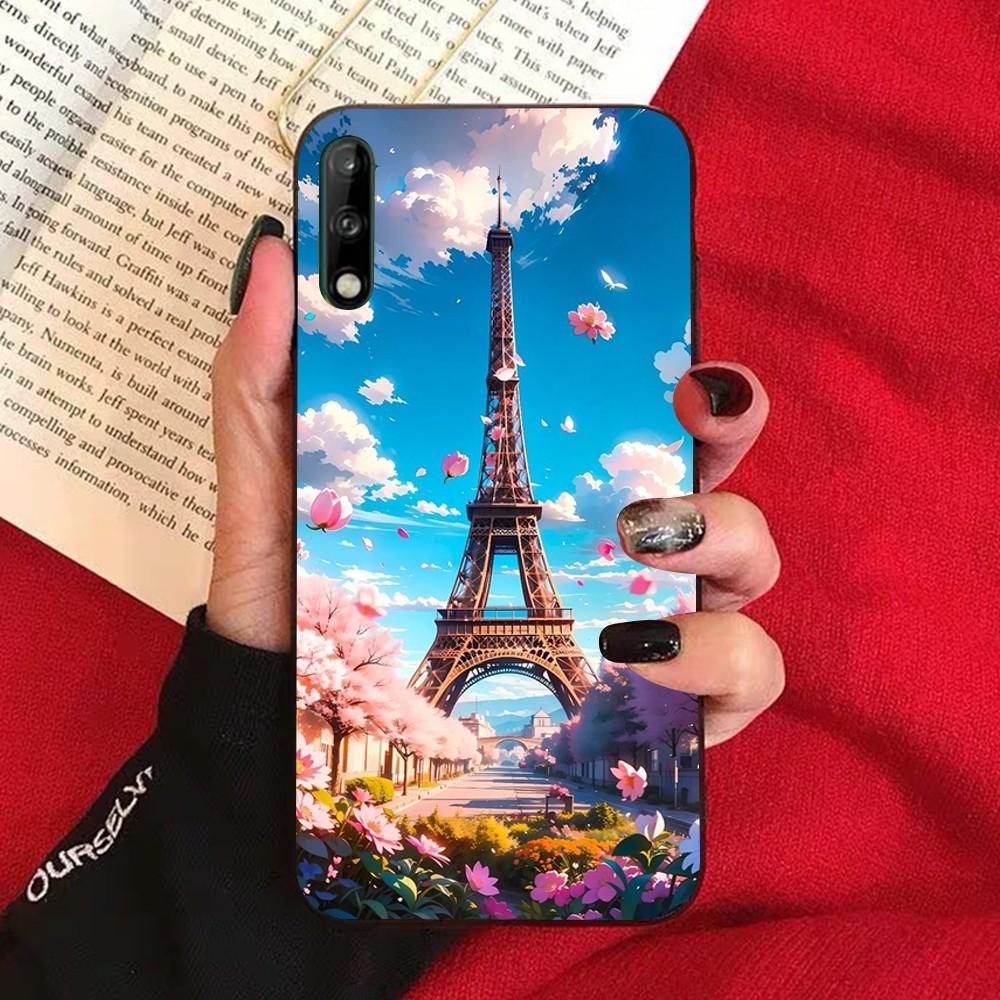 Чехол для телефона Париж Эйфелева башня для Huawei Honor 10 lite 9 20 7A 9X 30 50 60 70 pro plus Мягкий силиконовый чехол