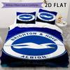 Brighton Pattern Bedding uilt Set uilt Cover Pillowcase Home Decoration Birthday Gift (1 * duvet cover + 2 * pillowcase  without core)