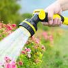 Adjustable 10 Spray Patterns Garden Water Nozzle High Pressure Car Wash Water Spray Nozzle Watering Hose Nozzle Sprinkler Garden-tools