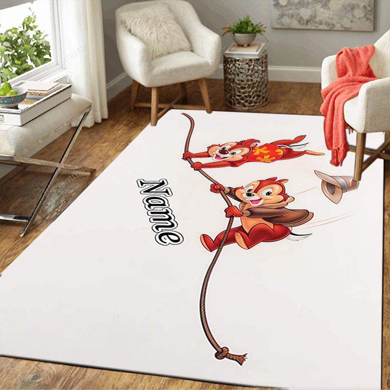 Custom 1Pc Chip Dale'S Festive Fun Rug Office Carpet Indoor Outdoor Entrance Doormat Nonslip Soft And Comfortable Living Room D91613