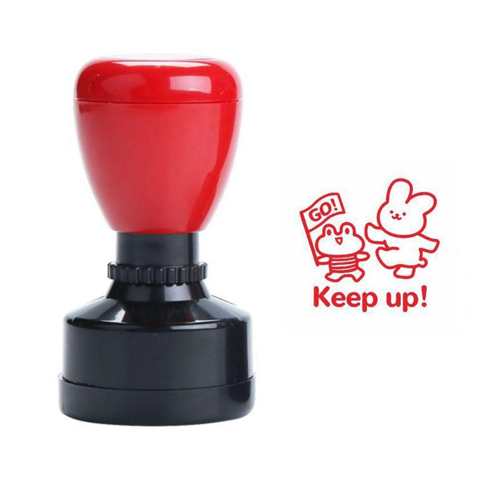 DIY Teacher Encourage Stamp Praises Emoticons Praise Stamps Portable Reward Seal