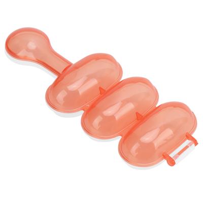 Детский шейкер для рисовых шариков, самодельный шейкер для рисовых шариков, кухонные принадлежности, форма для украшения еды, красный