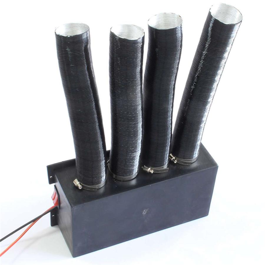 1500 Вт 24 В 4-отверстия Автомобильный обогреватель Вентилятор охлаждения Портативный автомобильный размораживатель