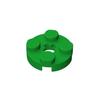 20PCS Building Blocks MOC Parts DIY 2x2 Round Plate with Cross Shaft Hole Educational Technical Bricks Compatible with 4032 Toy