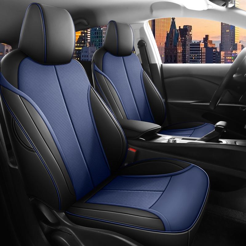 Weilan 6 Perforated Leather Car Seat Cushion - Universal Fit, New Model, Four Seasons Use