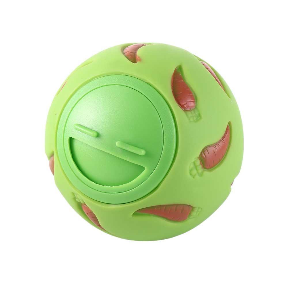 PVC Rabbit Tumbler Ball Interactive Cat Slow Feeder Practical Guinea Pig Leak Feeder  Bunny