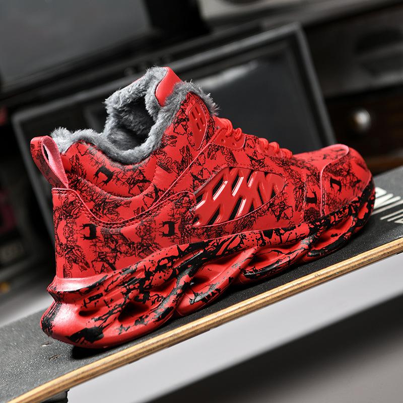 Мужские трендовые универсальные кроссовки на толстой подошве, увеличивающие рост, корейская версия, дышащие, для бега, больших размеров, спортивная трендовая обувь, баскетбольные кроссовки