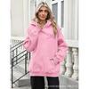 Womens Graphic Print Hoodie Streetwear Loose Fit Long Sleeve Pullover Casual Top