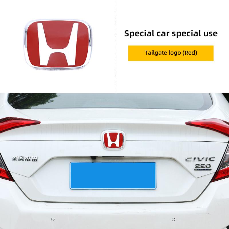 APN1 Honda Civic Fit HRV Vezel Avancier Car Emblem Decor Sticker for Front Grille Trunk Steering Wheel Accessories 2006-2025 Models