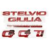 Задний значок Alfa Romeo Giulia/Stelvio Veloce TI Q4 Q2 Слово