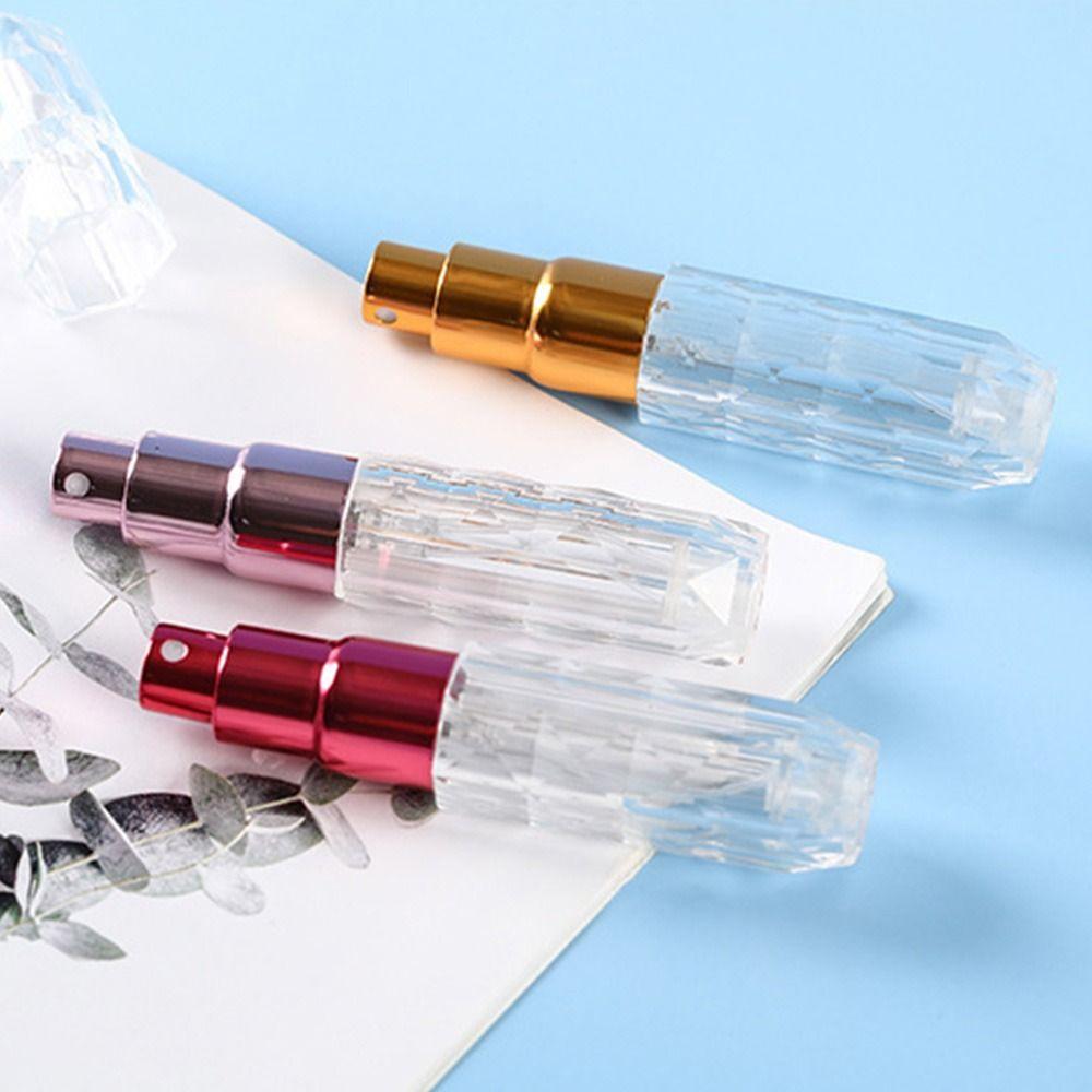 5ml Crystal Bottom Filling Perfume Bottle Liquid Container Sub-Bottling Perfume Atomizer Portable Refillable Spray Empty Bottle