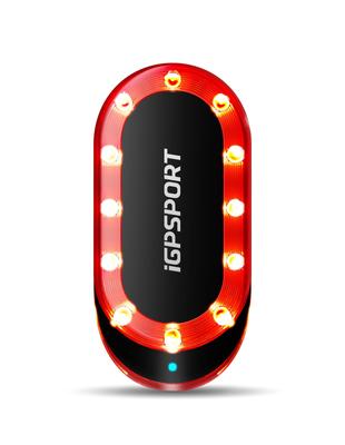 IGPSPORT SR mini Велосипедное зеркало заднего вида Обнаруживает приближающиеся сзади транспортные средства до Подсвечивает Когда 7 Свет и Время 20 ч IPX7 Радар, Радар,