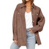 Women Shacket Jacket Button Down Long Sleeve Shirt Fall Outfits