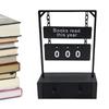 Настольная табличка-счетчик книг с отделением для хранения, Трекер прочитанных книг, Настольная табличка для школы, общежития, библиотеки, книжной полки, спальни, студентов, детей