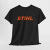 Stihl Black T-Shirt – Unisex Chainsaw Workwear Tee for Men or Women