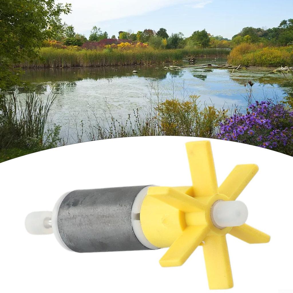 Impeller For Intex Pure Spa Stainless Steel Shaft Yellow