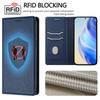 For Xiaomi Redmi 15 4G (EU) (171mm) Wallet Case RFID Blocking Litchi Texture Leather Mobile Cover
