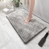 Water Absorbtion Anti Slip Bathroom Mat Thickened Bathroom Carpet Long Hair Carpet Machine Washable Durable Toilet Mat