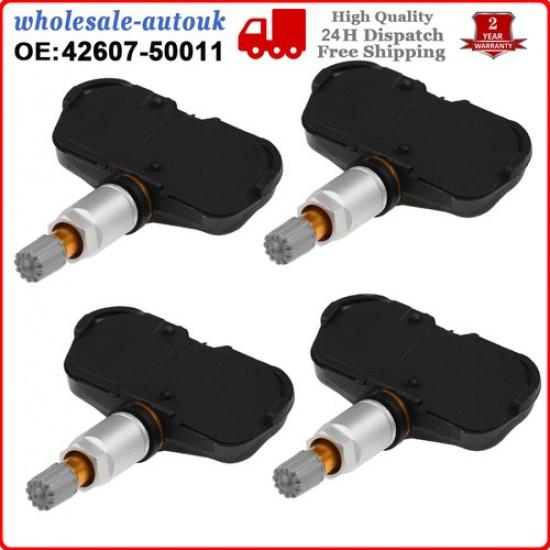 4Pcs Tyre Pressure Sensor For Lexus GS ES LS 2005-2012 PMV-107K 433MHz TPMS TIRE