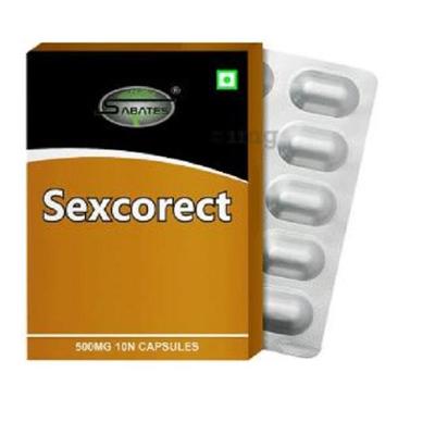 Sabates Sexcorect Капсулы 10 капсул