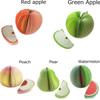 1pcs Cute Fruit Shape Tabs Sticky Notes Memo Pad Student Stationery 1pcs Has 140 Sheets Office Decoration Note Pad Children