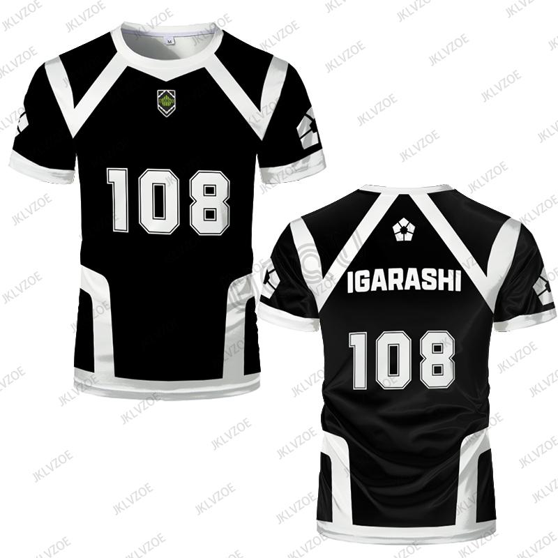 Japanese Anime Blue Lock Season 2 New Isagi Football Jersey Women Men Short Sleeve Tshirts Cosplay Bachira No.16 Tees Casual Top