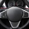 AU04 -Углеродное волокно Для BMW X1 F48 2016-2022 X2 F39 2018-2022 Автомобильная накладка на руль Декоративные аксессуары для интерьера