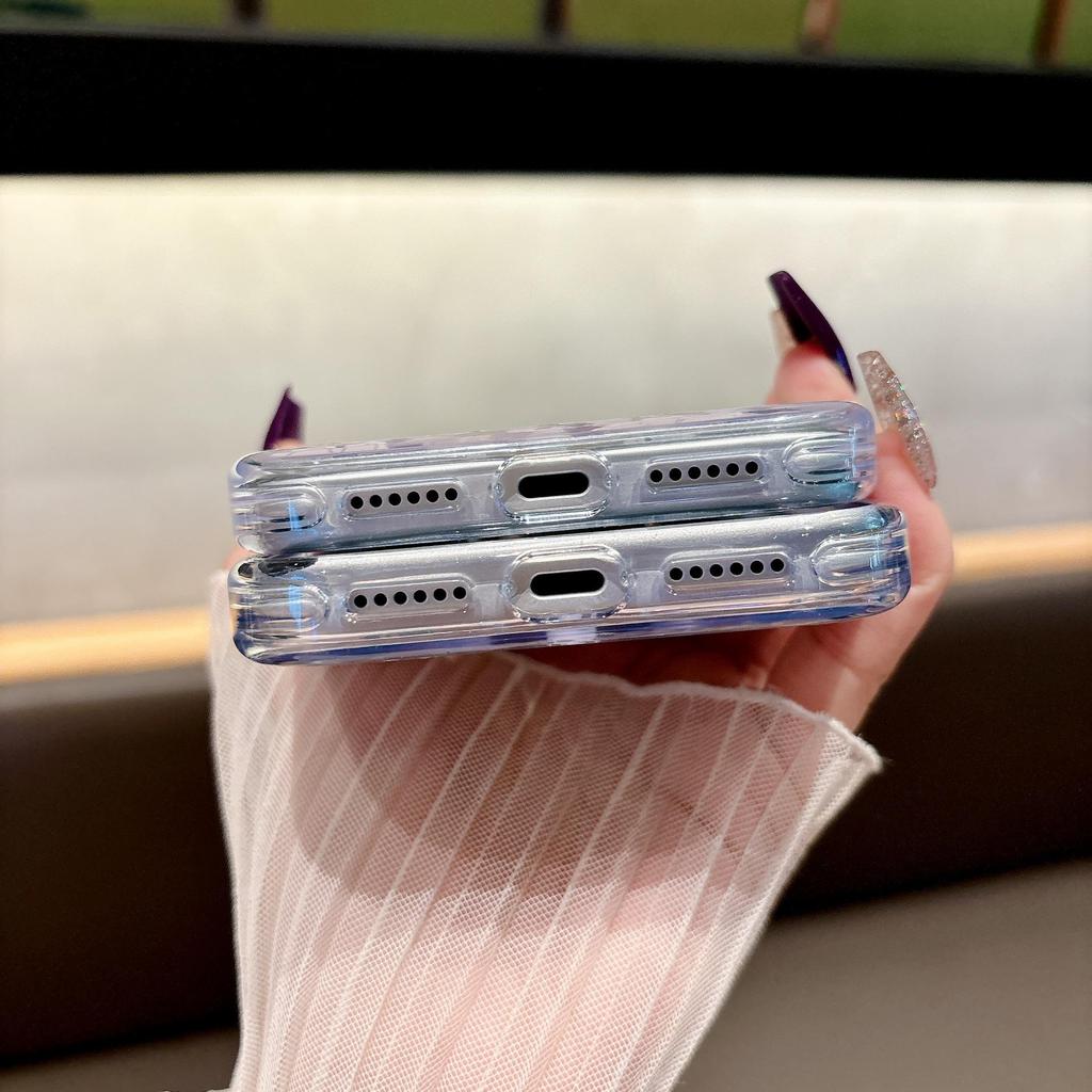 Floral Transparent Magnetic Bow Diamond Lens Case for iPhone 17 Pro Max