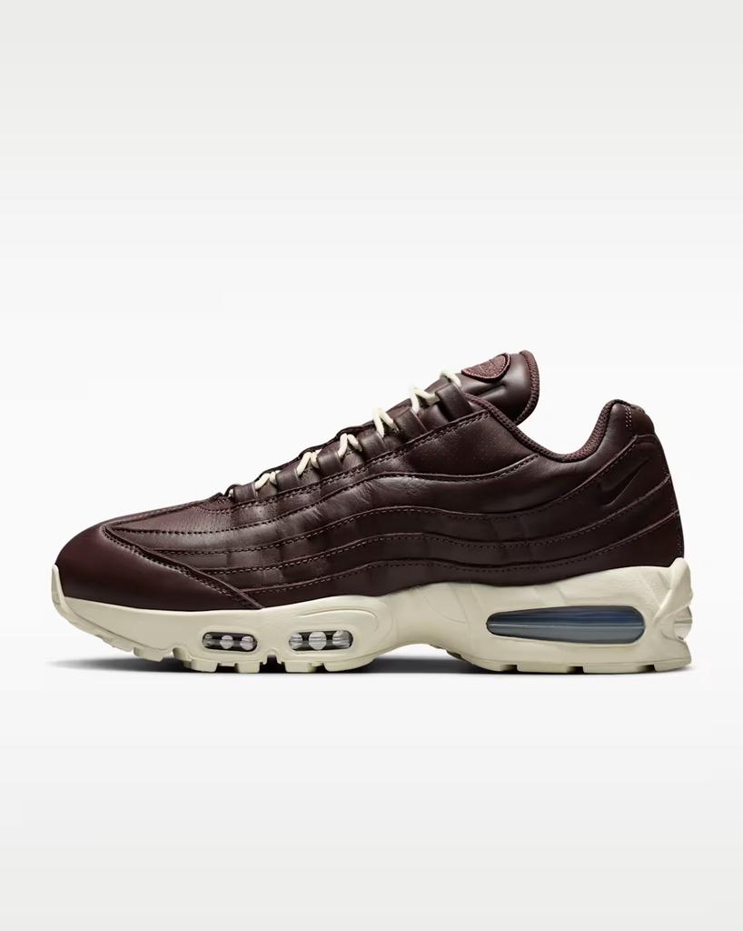 IM0696-200 Nike Air Max 95 Big Bubble Кожаный Барокко Коричневый Черный (Мужской)