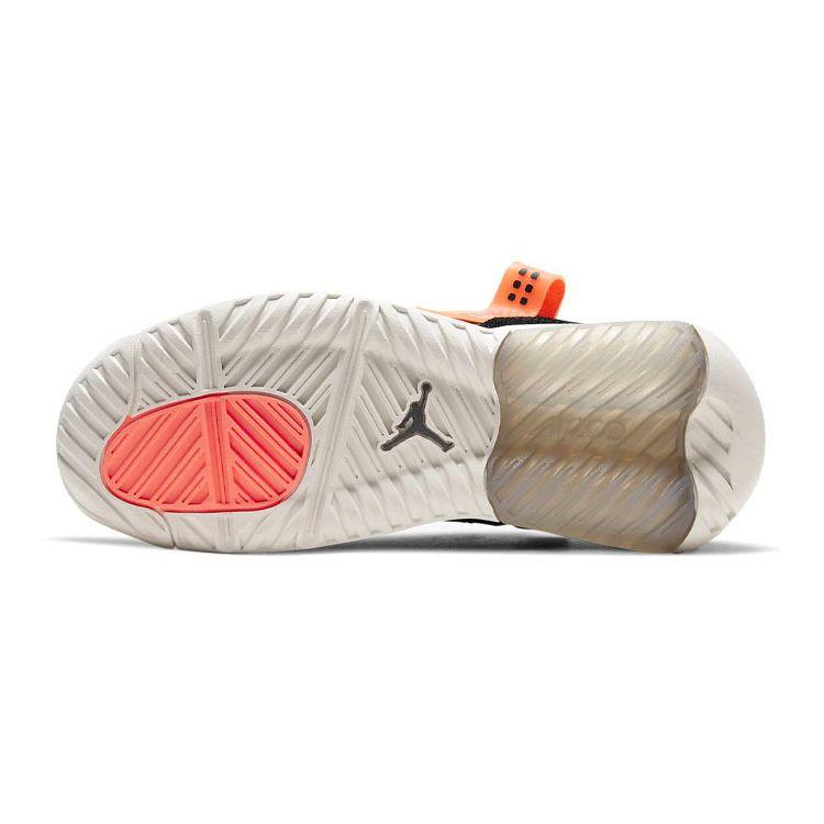 Jordan MA2 Starfish Sports Casual Shock Absorption Non-Slip Wear-Resistant Low-Top Running Shoes Kids Sneaker Black Orange CW6594-001