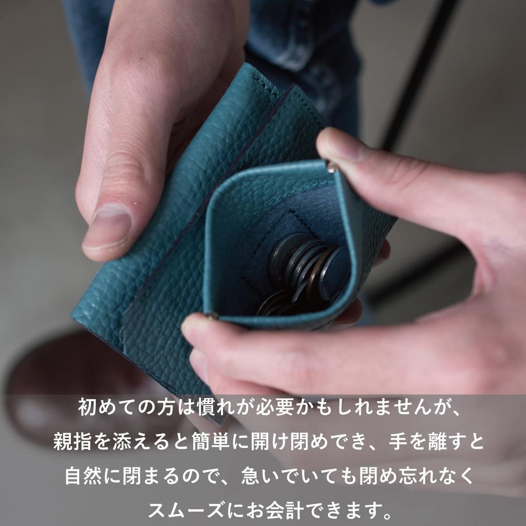 Товар пока есть Кошелек PADDING Кошелек для монет Натуральная кожа Сделано в Японии Компактный Маленький Бренд [TAVARAT] [Снято с производства в последний раз] [TAVARAT] Мужской Женский