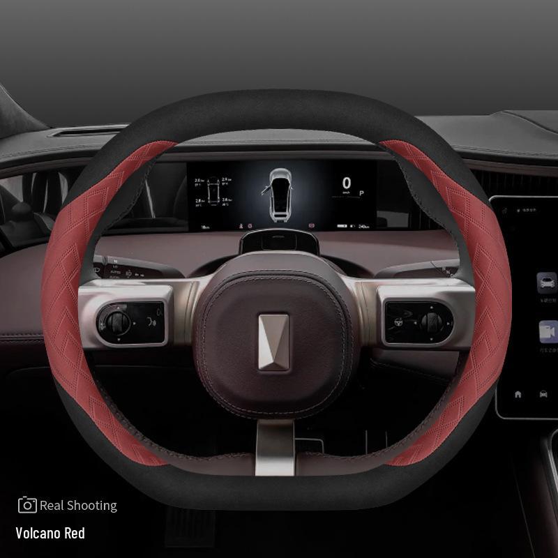 Ultra-Thin Winter Steering Wheel Cover for 2023 Avatr 11 - Interior Modification