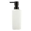 350ML Glass Refillable Soap Dispenser Clear Press Portable Leak Proof Reusable Multifunctional Lotion Shampoo Mouthwash Cosmetic Refillable Bottle