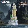 3726PCS Tower of Miracles Building Blocks European Myth Lighthouse Models Bricks Desktop Decoration Toys For Kids Holiday Gifts