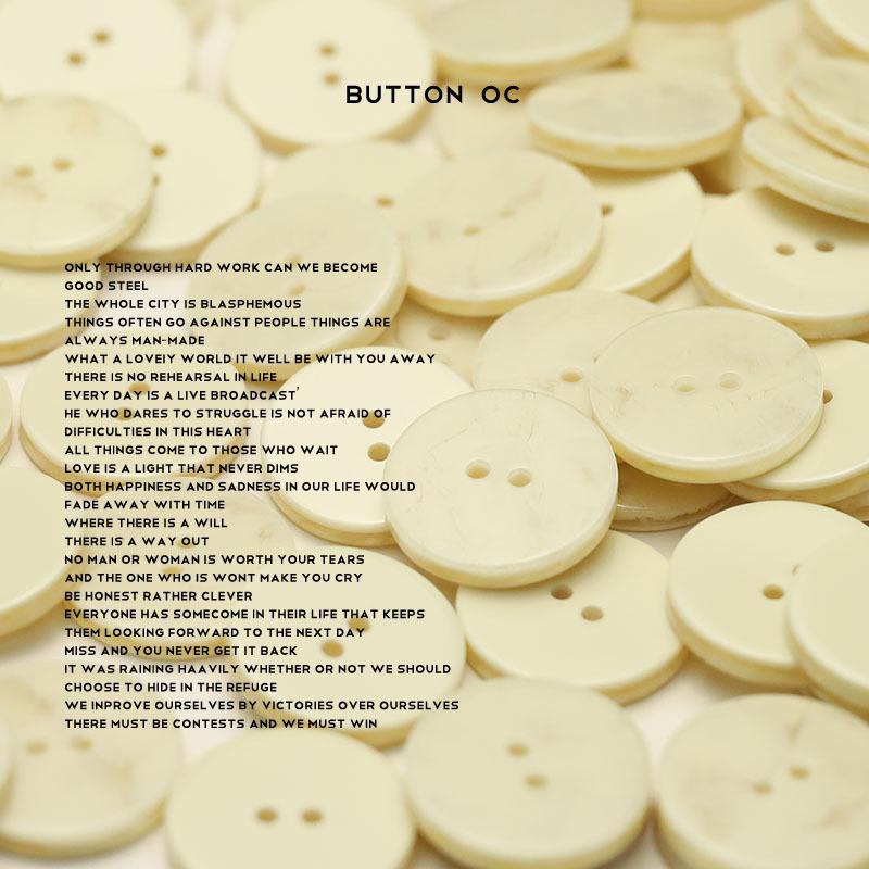 5Pcs Two-Eye Imitation Rock Resin Buttons High-End Men'S Blazer Clothing Buttons Autumn And Winter Coat Trench Coat Buttons